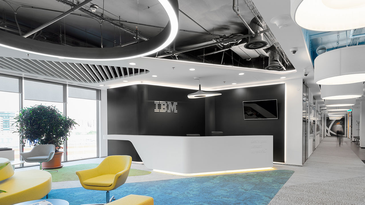 Office lighting - IBM